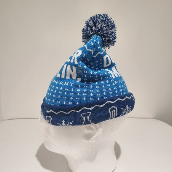 Dunder Mifflin Paper Company blue pom beanie, Official Merchandise 2021 OSFM - Picture 2 of 6